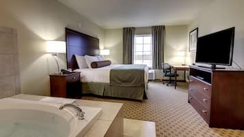 Premium bedding, in-room safe, desk, laptop workspace