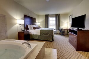 Suite | Premium bedding, in-room safe, desk, laptop workspace