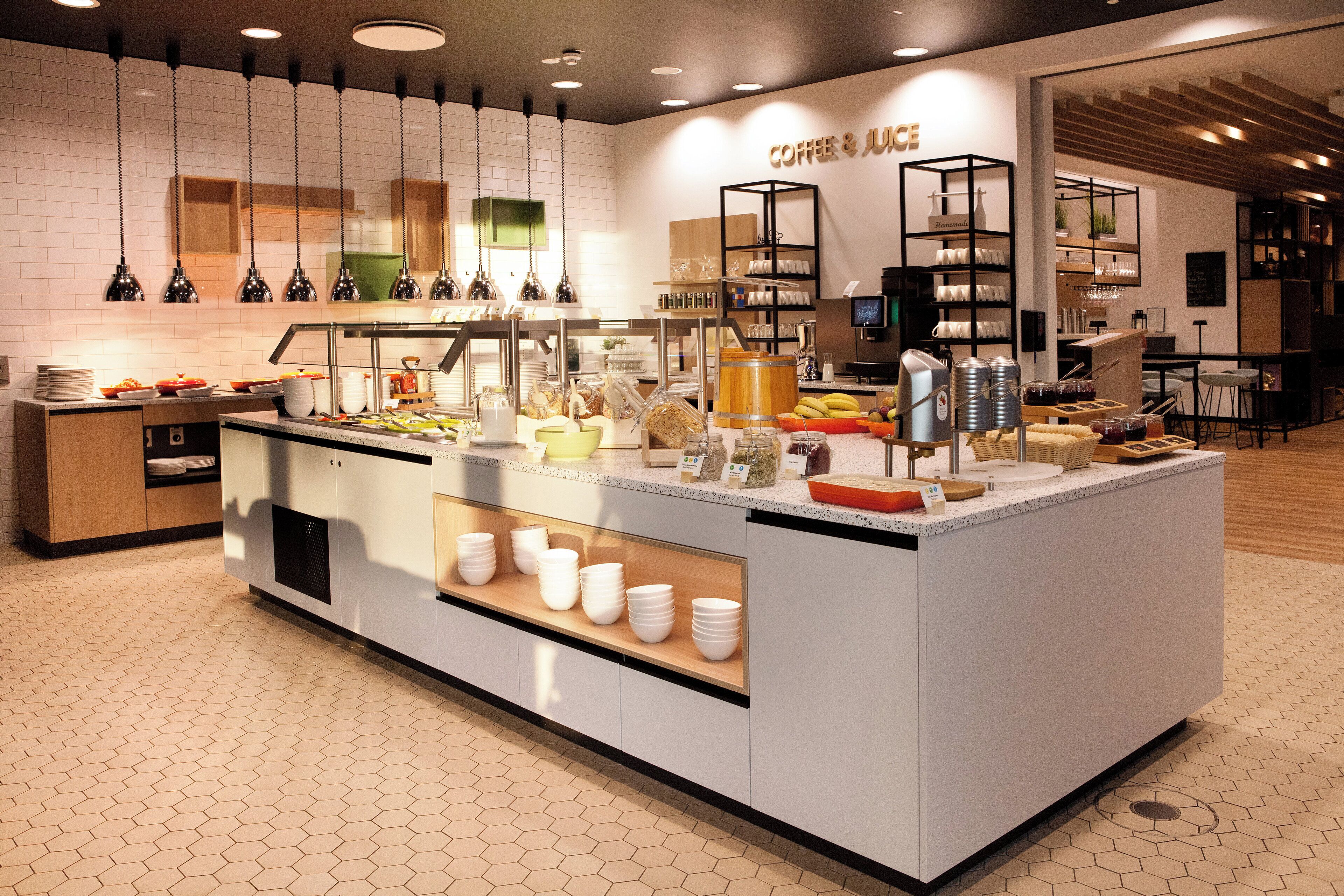 daily buffet breakfast (eur 23 per person)