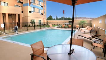 Seasonal outdoor pool