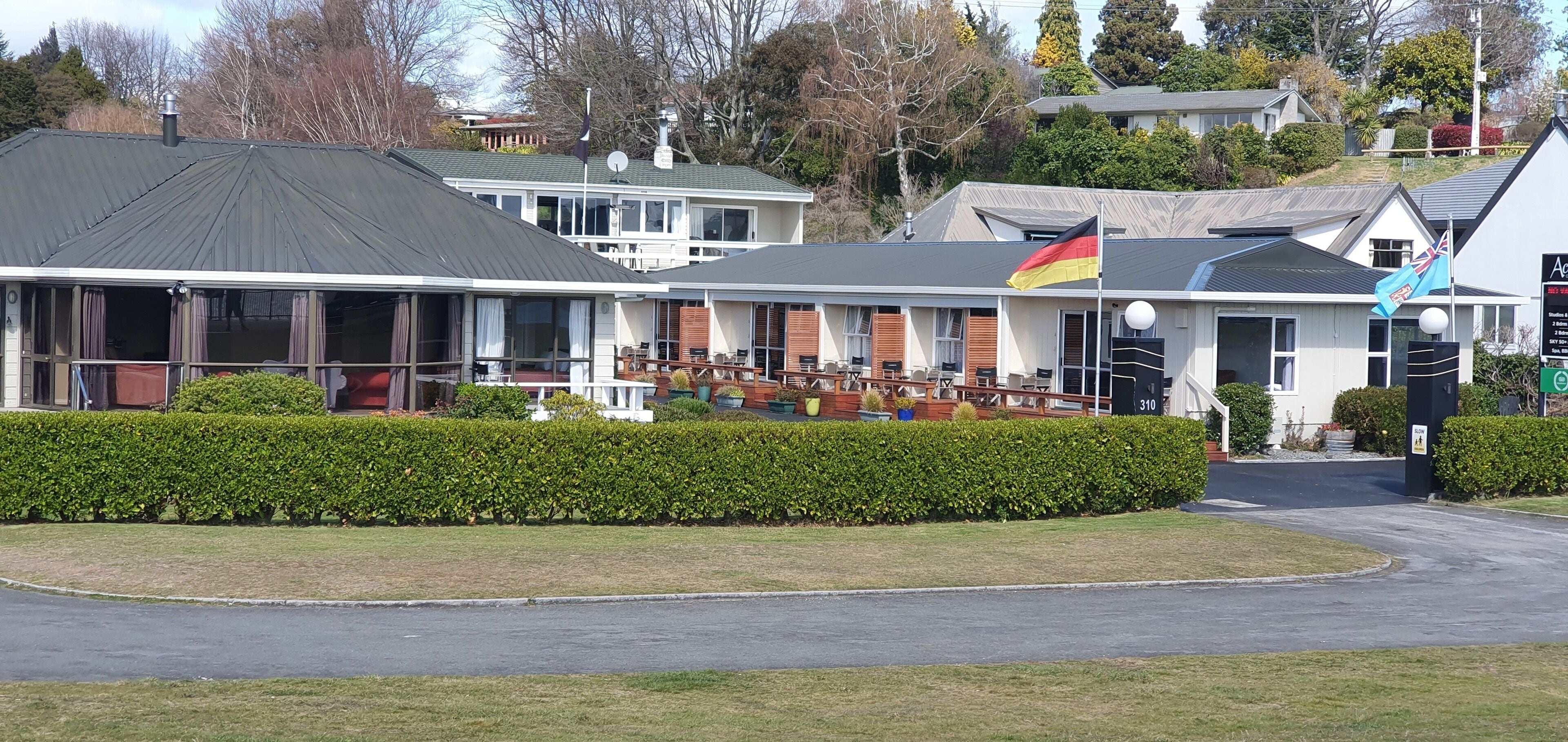 Fachada da propriedade