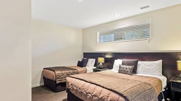 Two Bedroom Apartment | In-room safe, desk, laptop workspace, iron/ironing board
