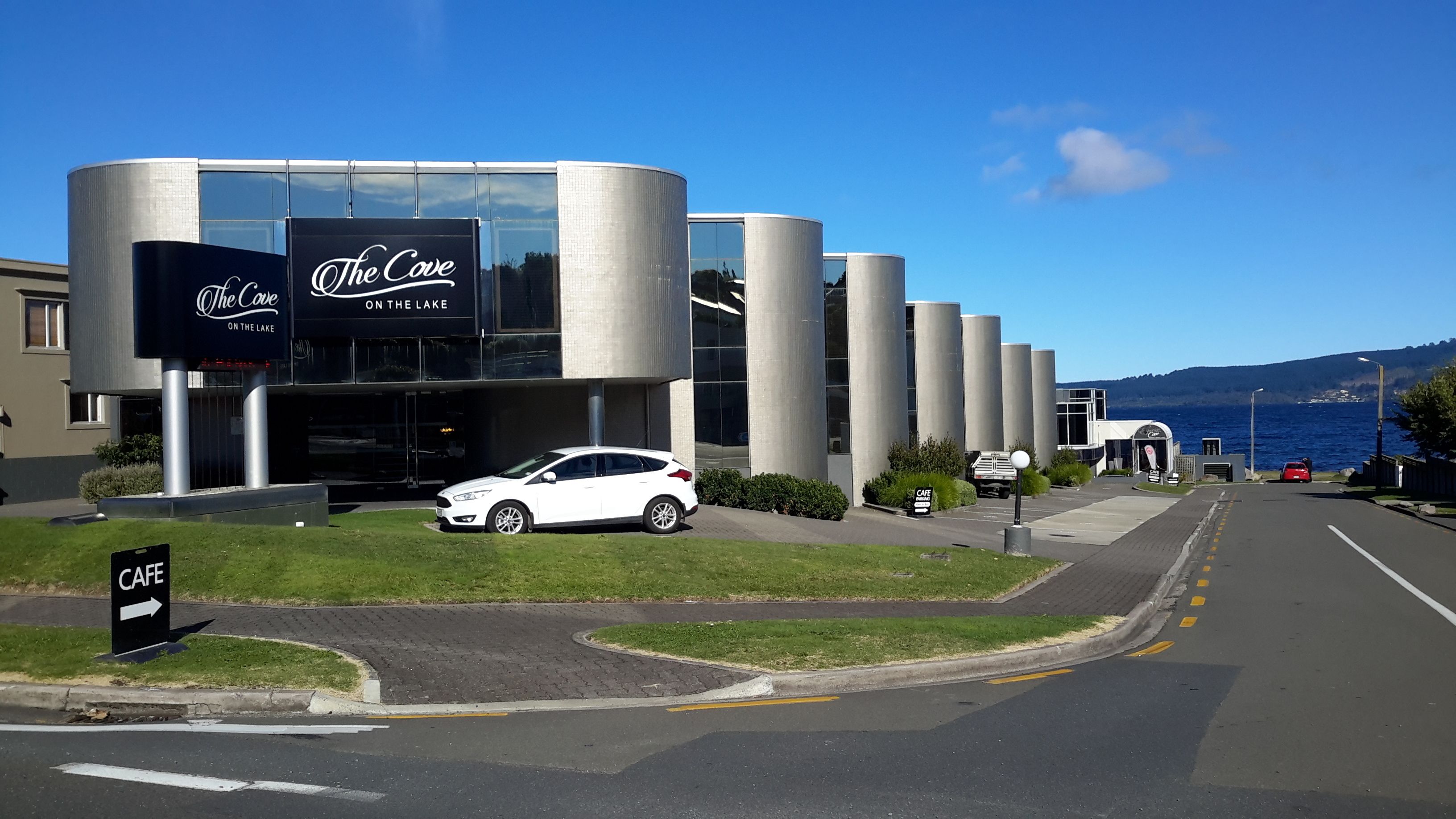 Voorkant van accommodatie