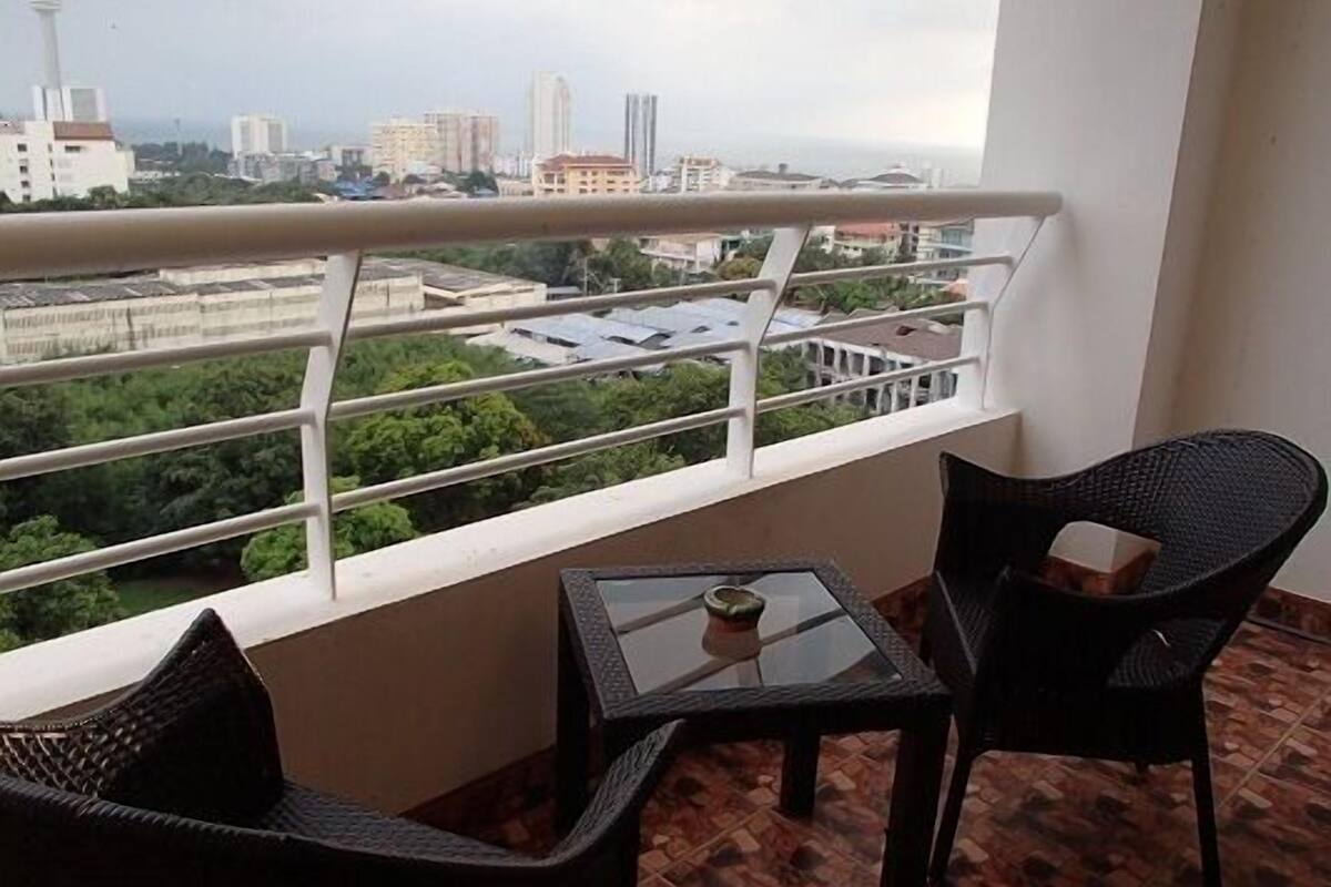 Appartement Deluxe, 1 grand lit, balcon, vue mer | Balcon