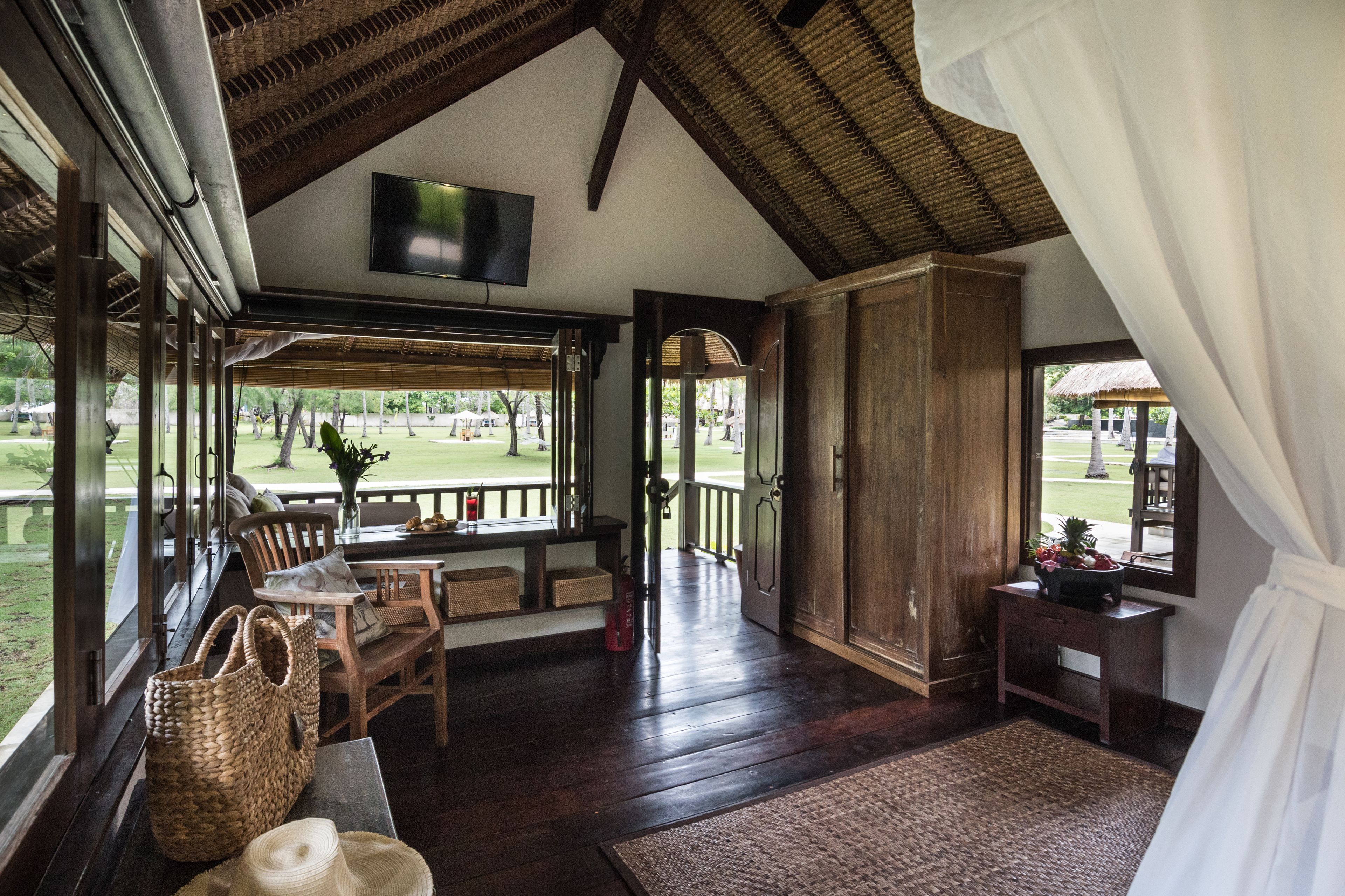 palm view bungalow | view from room