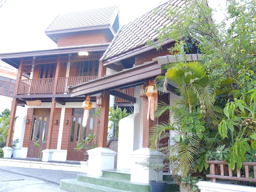 Fassade der Unterkunft