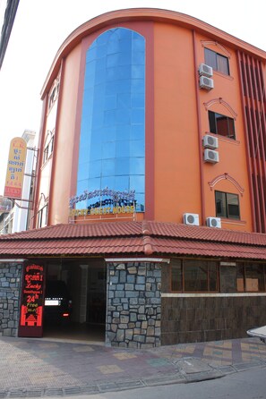 Façade de l’hébergement