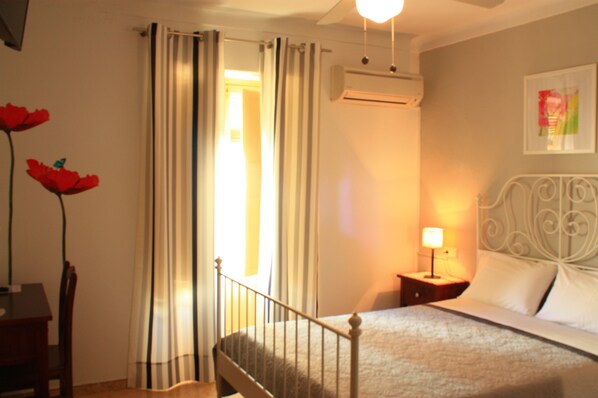 Chambre Double Supérieure, balcon, vue ville
