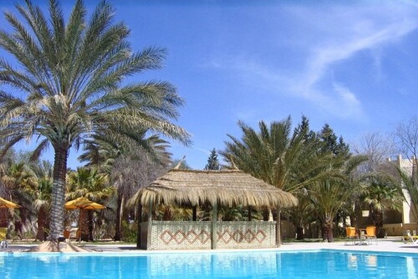 Indoor pool, outdoor pool, pool umbrellas, sun loungers