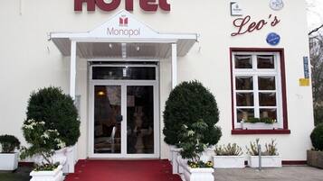 Façade de lâhĂ©bergement