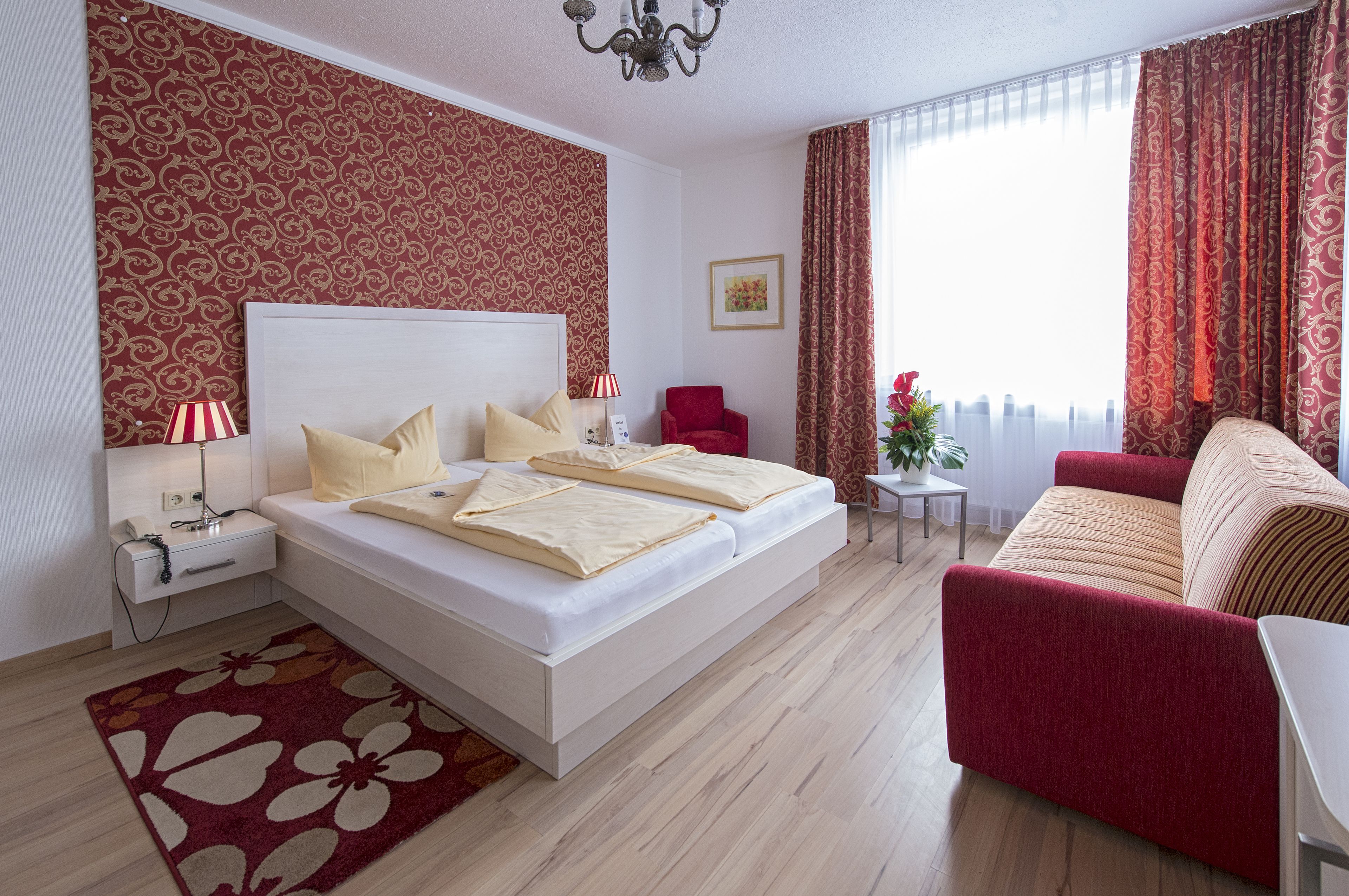 comfort double room | hypo-allergenic bedding, minibar, in-room safe, desk