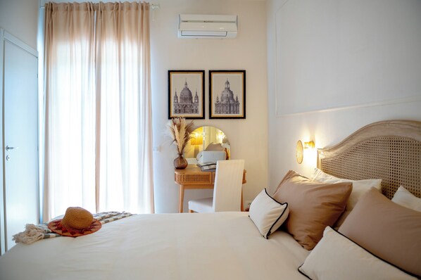 Minibar, desk, blackout curtains, soundproofing