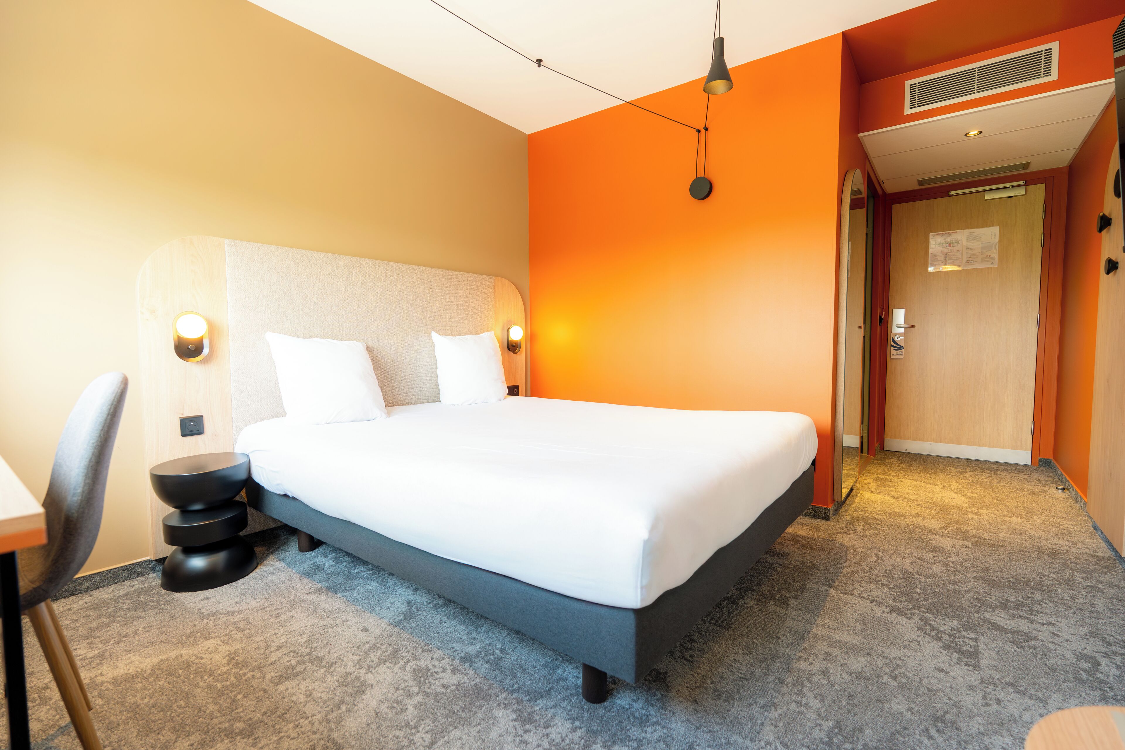 double room | premium bedding, individually furnished, desk, blackout curtains