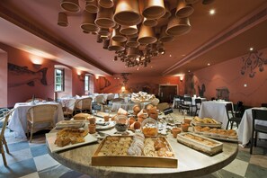 Enjoy a casual dining experience with a diverse selection of dishes in this vibrant space.