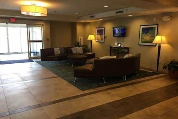 Lobby sitting area