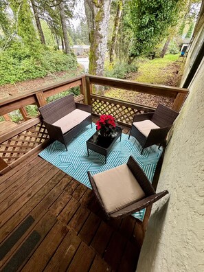 Habitación Deluxe, 1 habitación | Terraza o patio