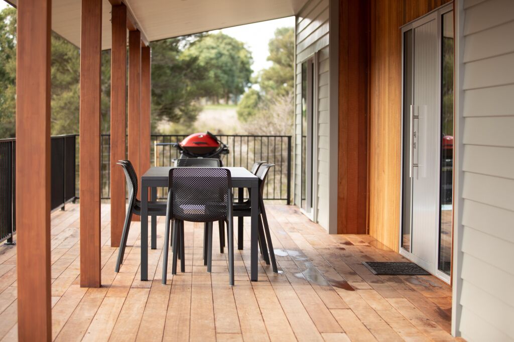 Tongariro & Ruapehu Luxury Villas | Terrace/patio