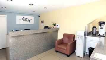 Check-in/check-out kiosk