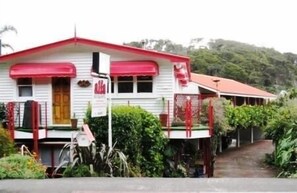 Façade de l’hébergement