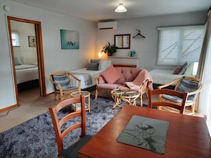 Appartement Familial, 1 chambre, vue jardin