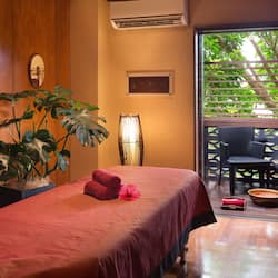 Behandlungsräume für Paare, Whirlpool, Körperbehandlungen, Aromatherapie