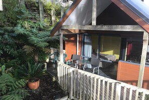 Balcony - Bay Cabinz Motel (Paihia)