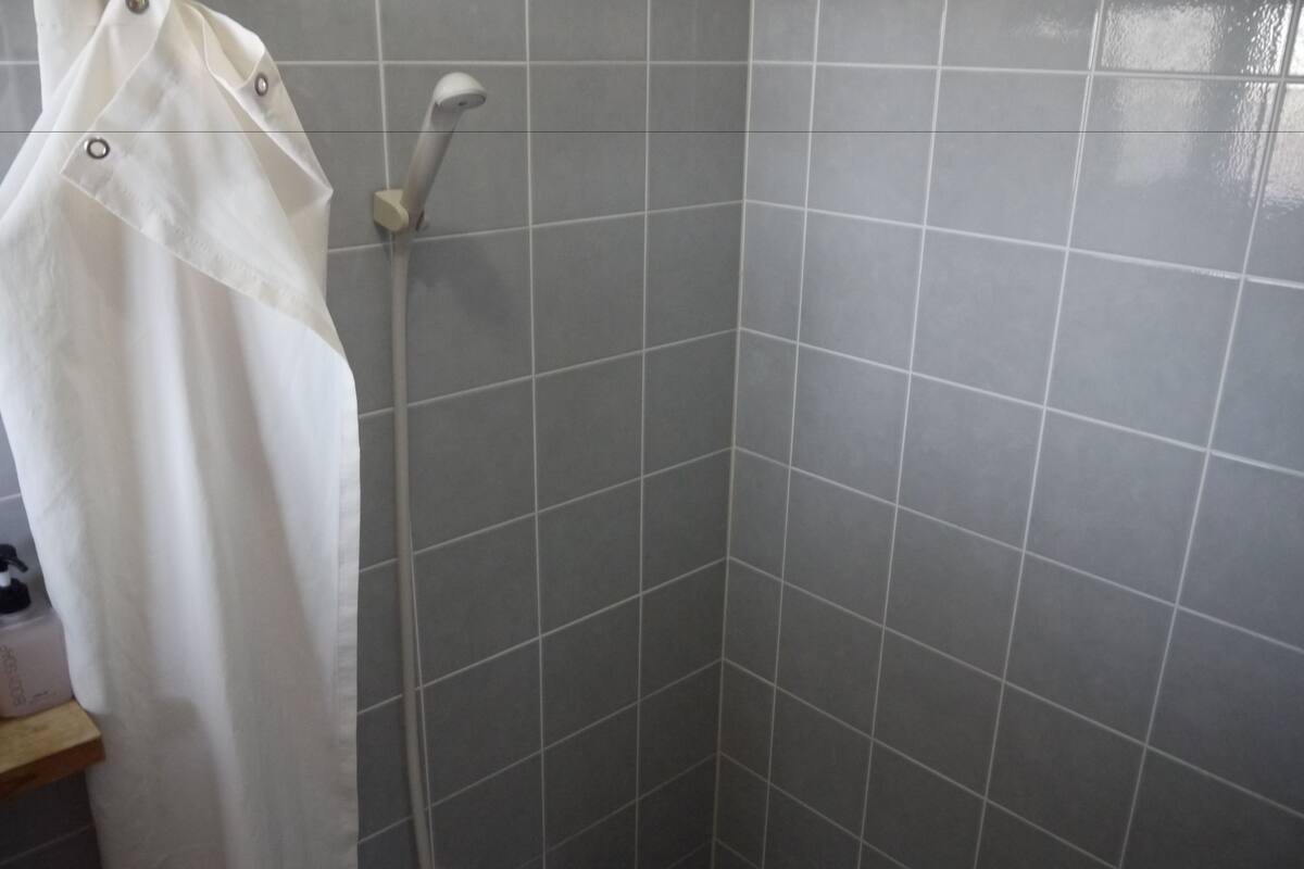 cottage (twin room), private bathroom, non smoking | bathroom | free toiletries, hair dryer, towels