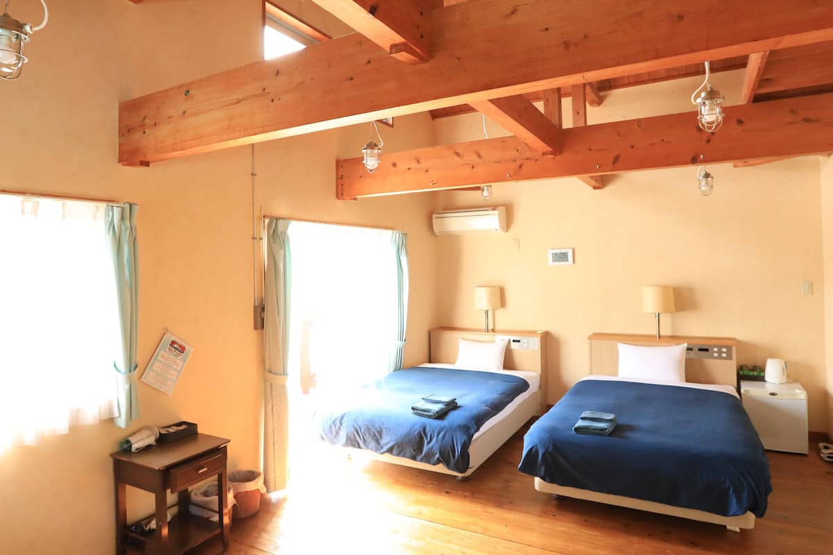 family cottage (japanese western style), non smoking, shared bathroom | 1 bedroom, iron/ironing board, bed sheets