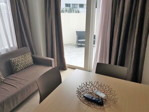 Apartment, 2 Bedrooms | Living area | TV - Quest on Durham (Tauranga)