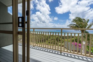 Villa, 3 chambres, vue sur la plage (and Ocean) | Vue du balcon