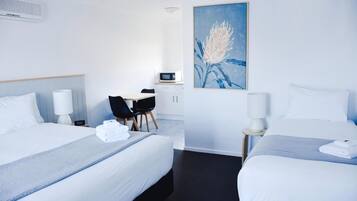 Premium bedding, Select Comfort beds, minibar, iron/ironing board