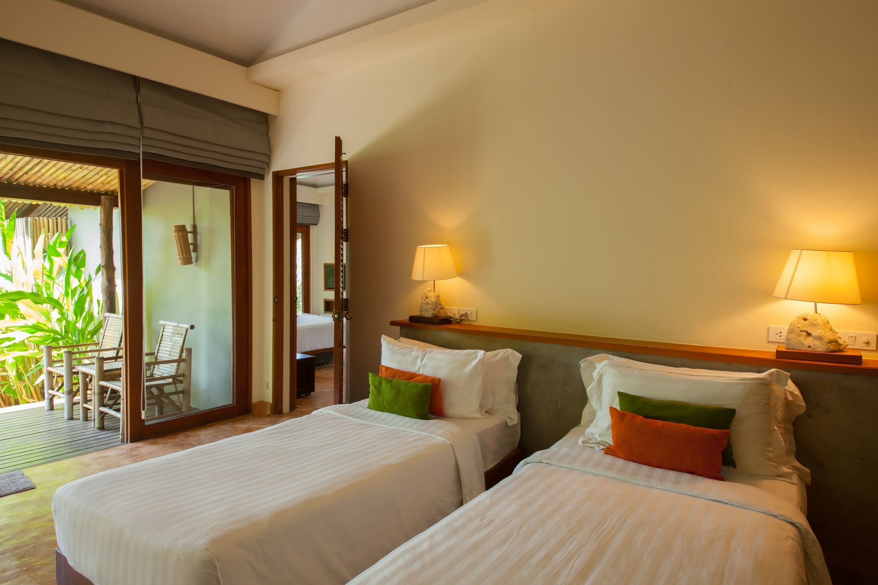 two bedroom pool villa | view from room