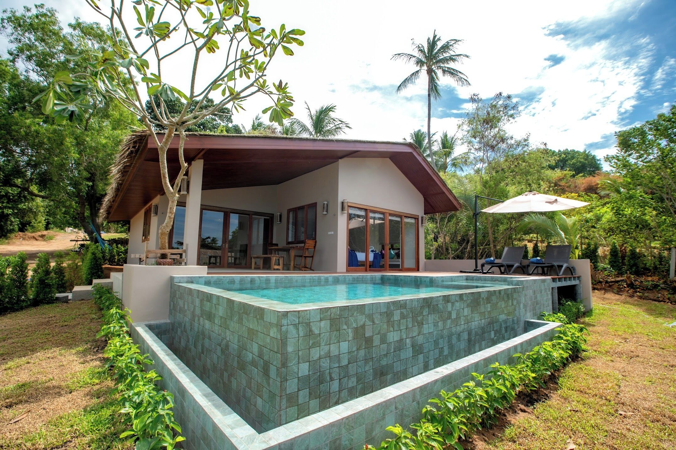 Suite, vistas al mar | Terraza o patio