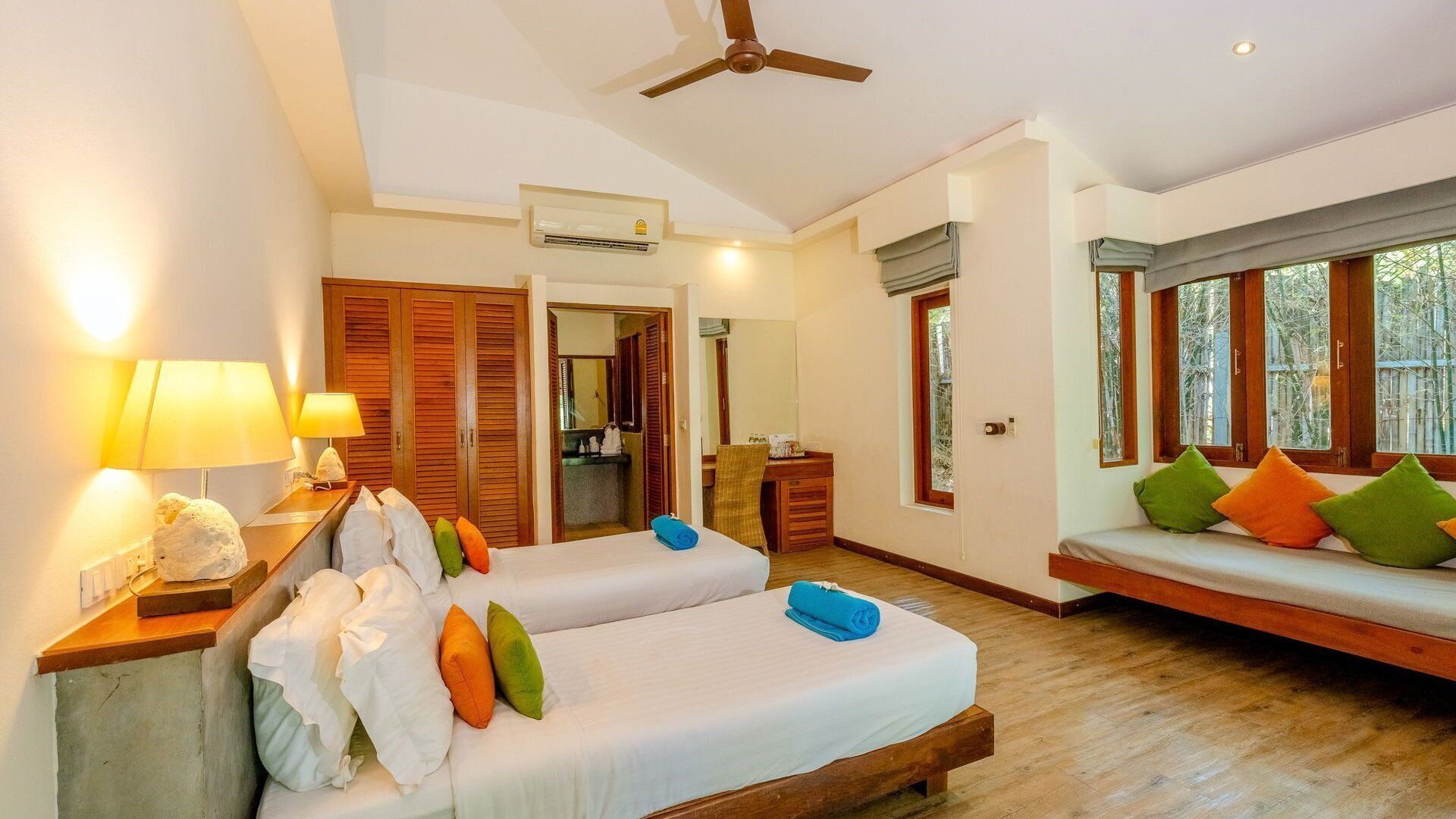 Minibar, in-room safe, desk, soundproofing