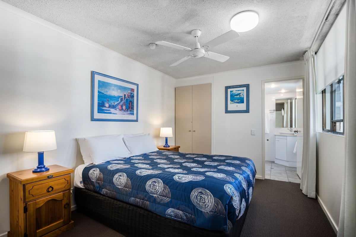 Individually decorated, individually furnished, iron/ironing board