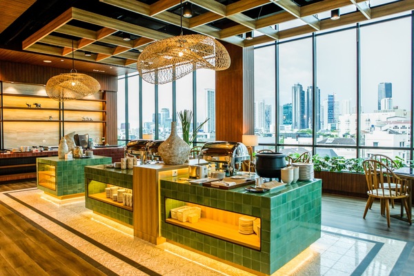 Buffet de café da manhã