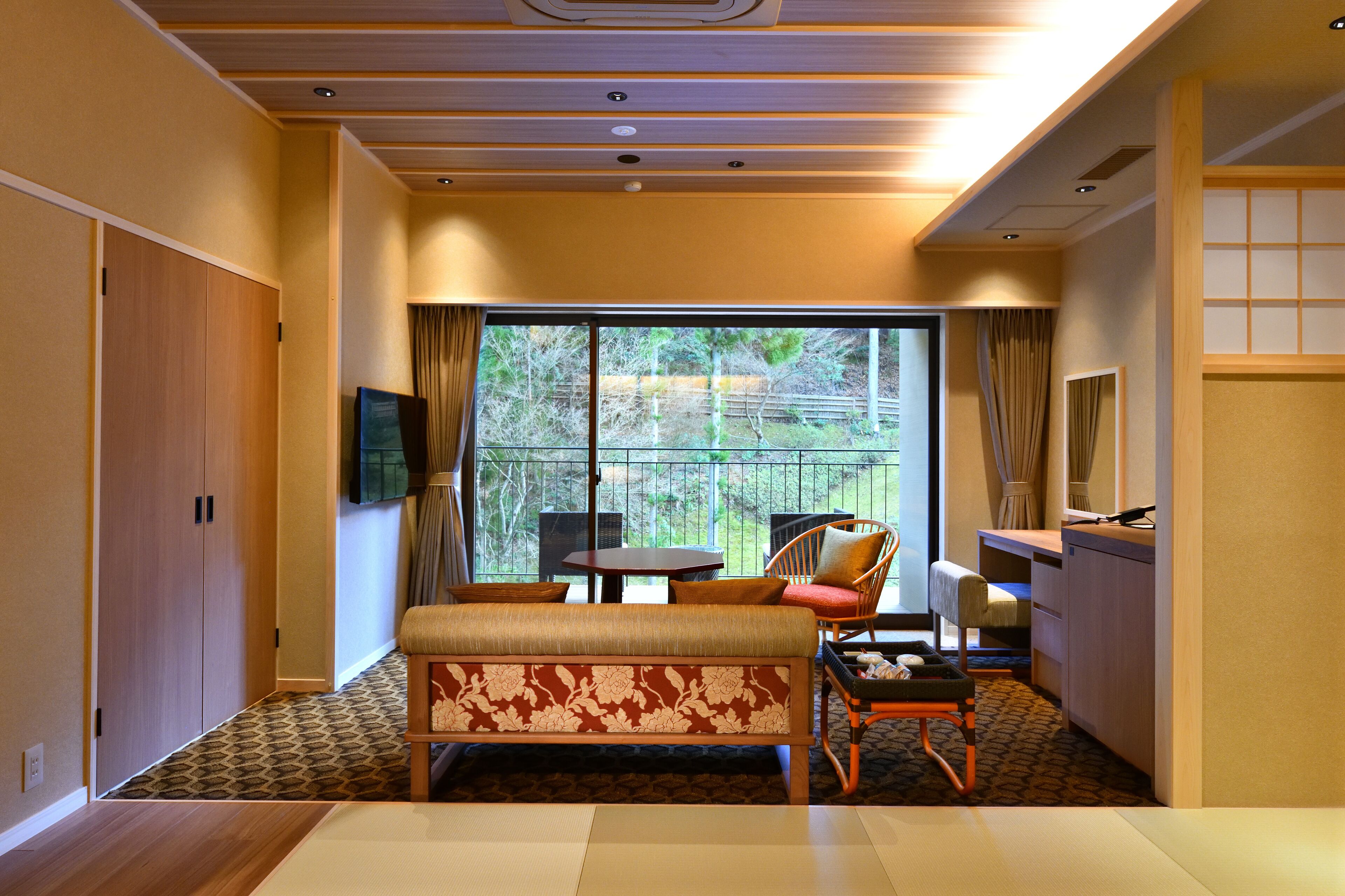 Spacious Japanese-Western style room with open-air bath, Non Smoking | View from room