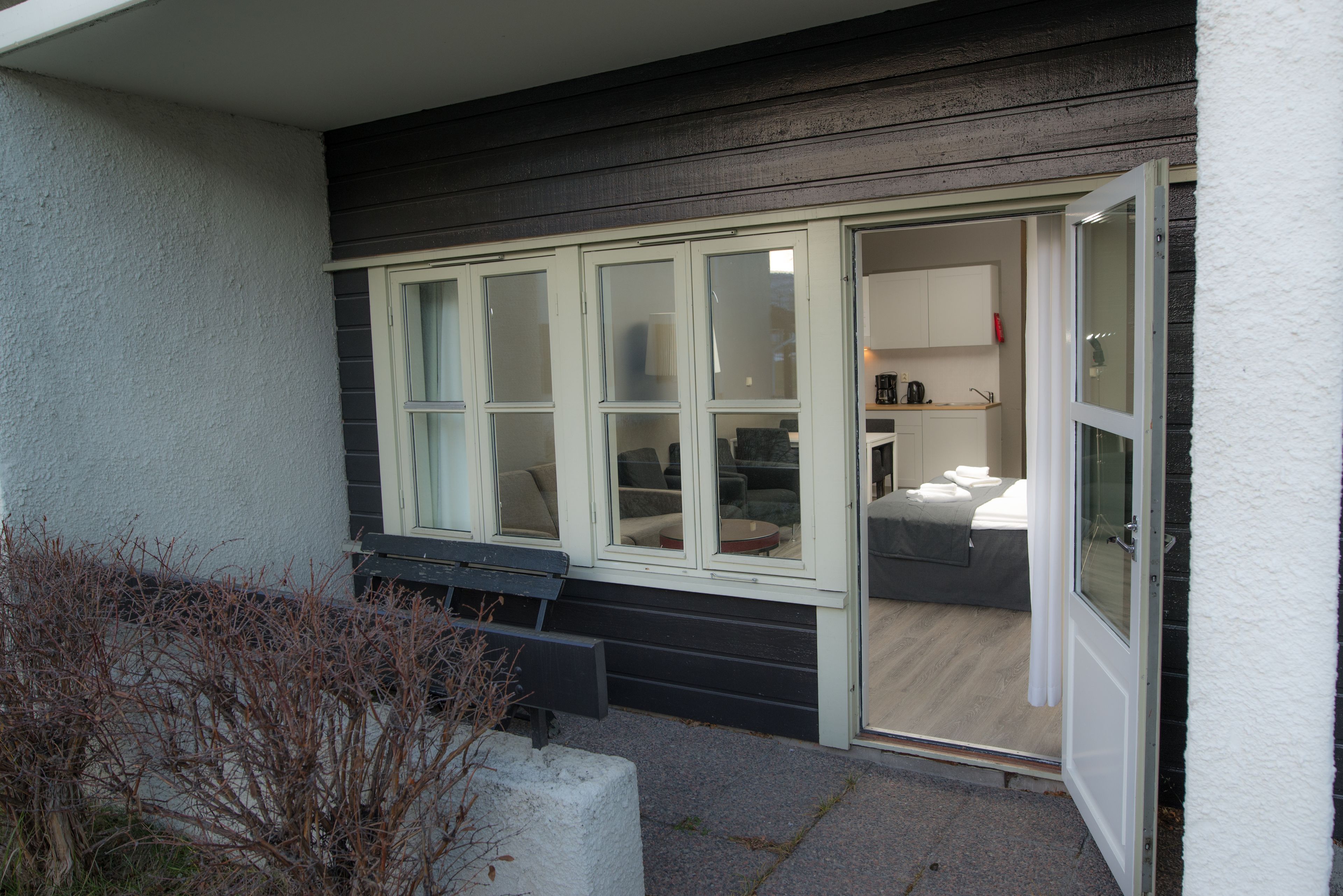 Familjerum - flera sängar | Terrass/Patio