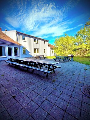 Terrace/patio - Roligheden Ferieleiligheter (Kristiansand)
