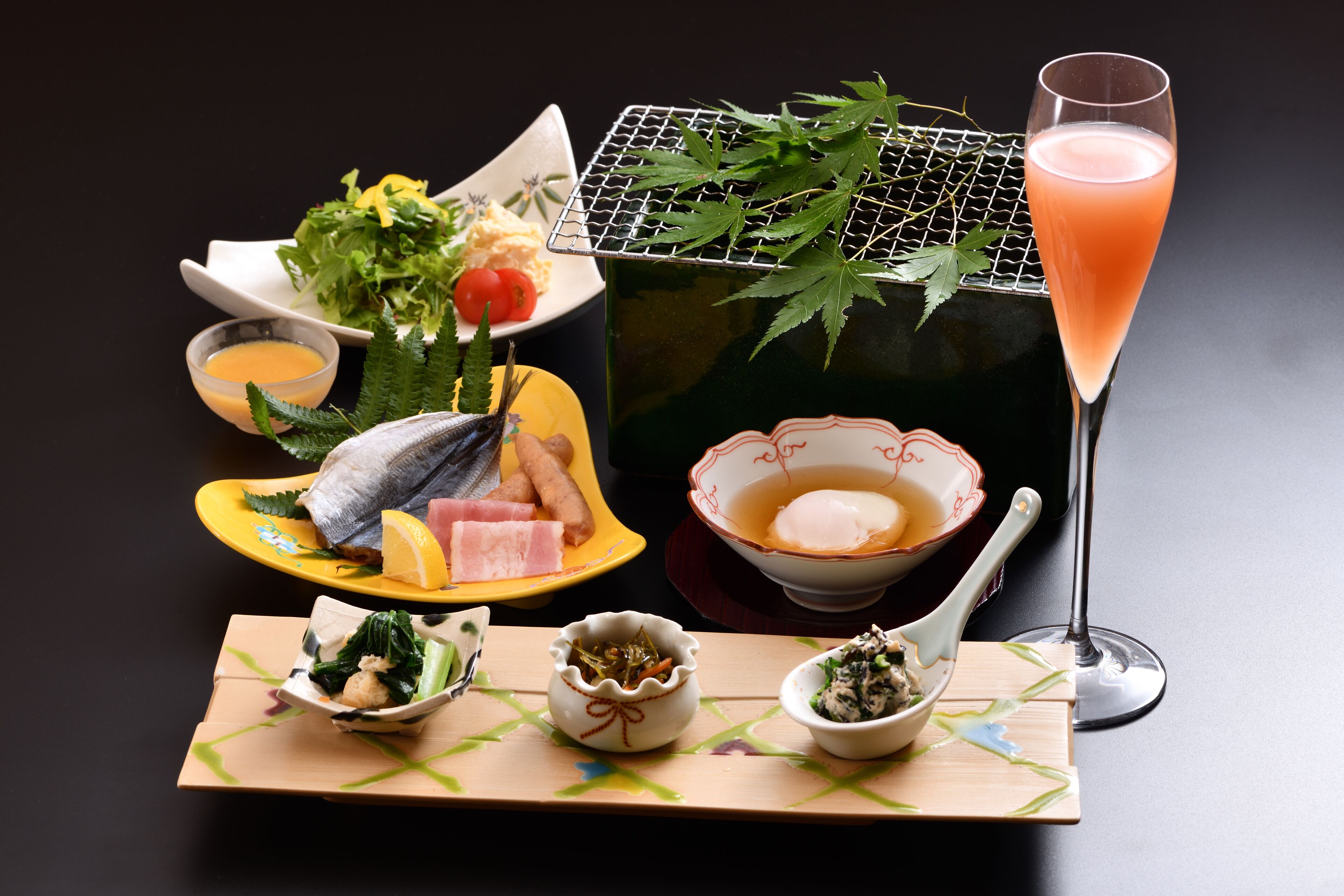 daily japanese breakfast (jpy 1800 per person)