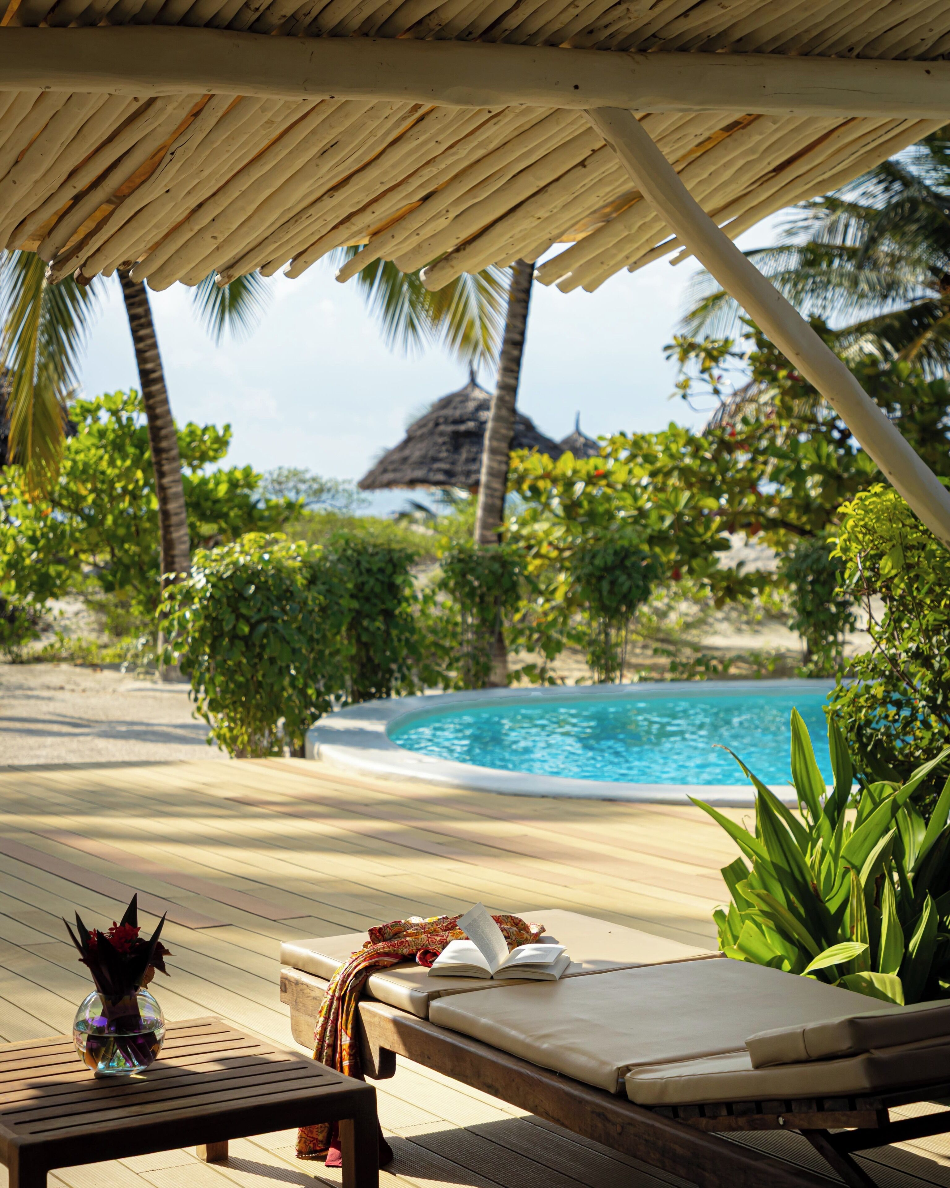 villa, 1 bedroom, private pool, beach view | egyptian cotton sheets, premium bedding, minibar, in-room safe