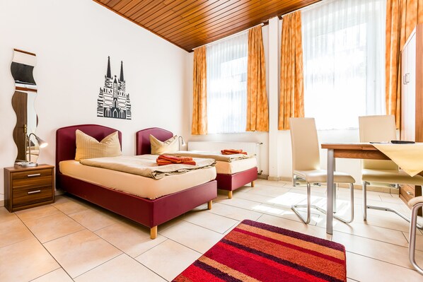 In-room safe, iron/ironing board, rollaway beds, free WiFi