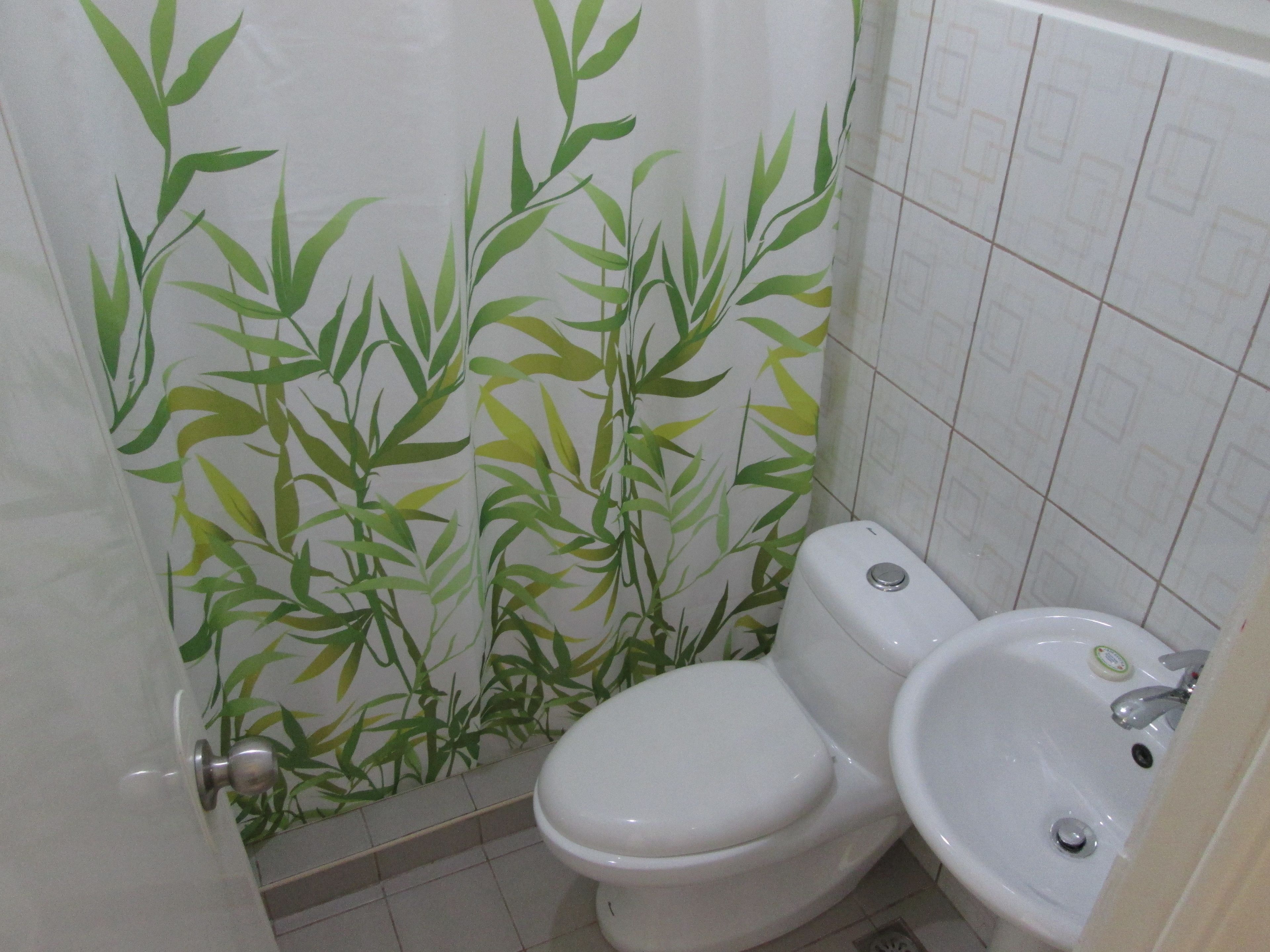 shower, free toiletries, towels