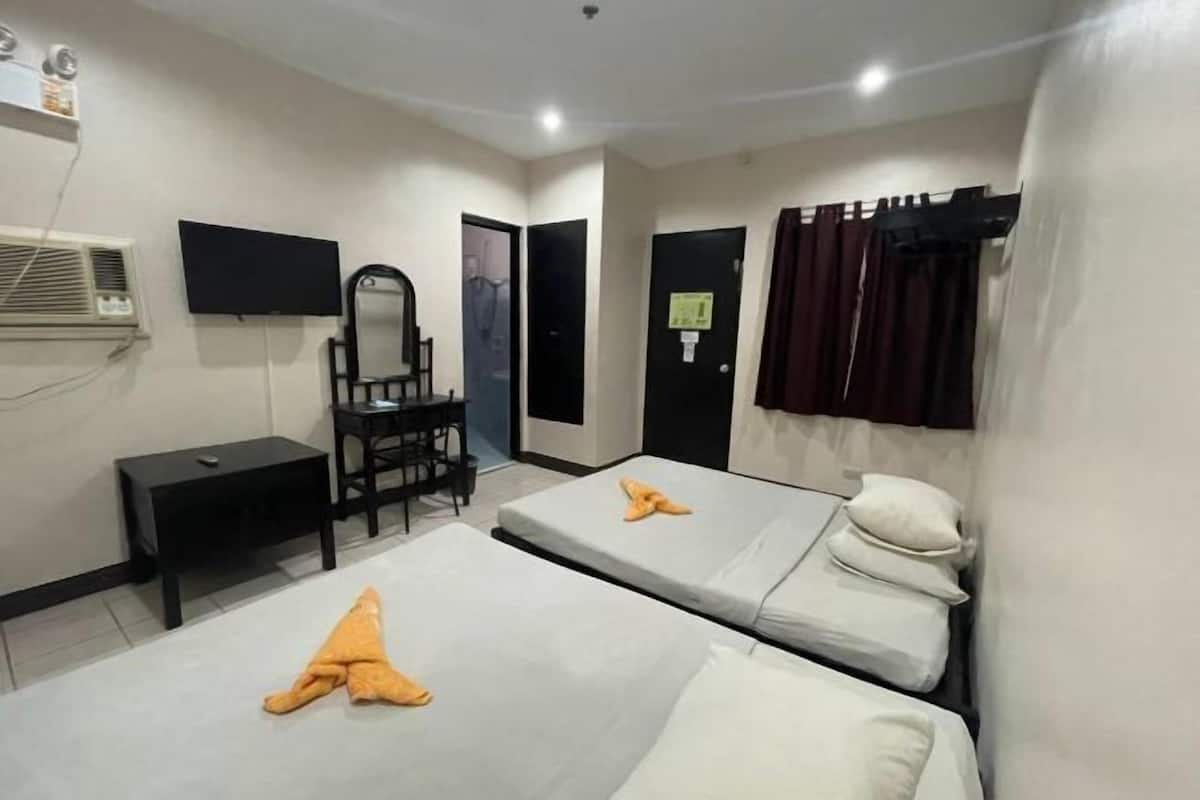 Blackout curtains, bed sheets