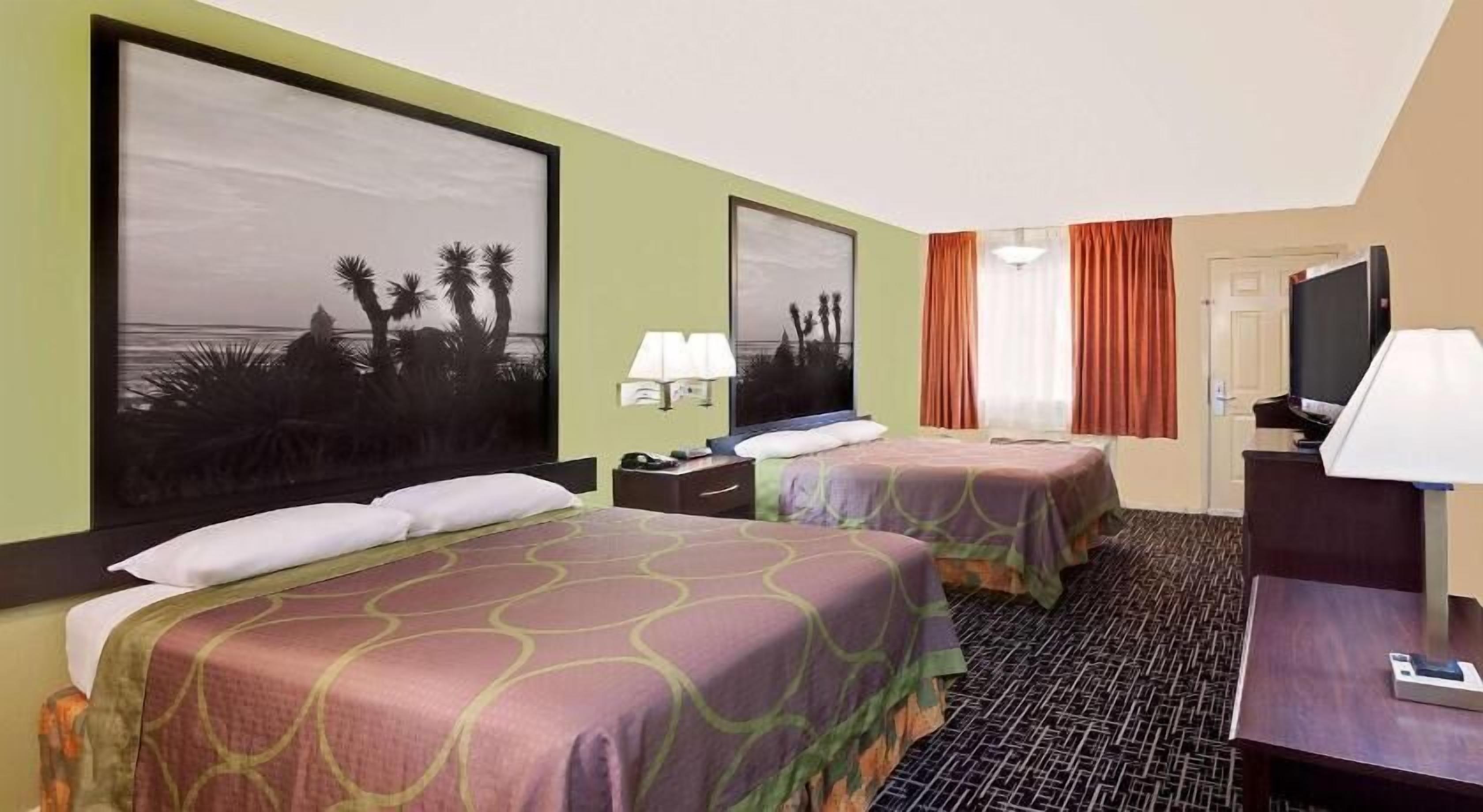 Individually decorated, individually furnished, desk, laptop workspace