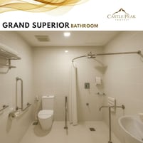 Grand Superior Room | Bathroom | Shower, free toiletries, slippers, bidet