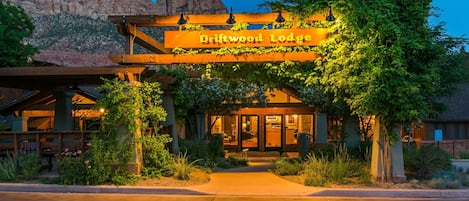 Voorkant van accommodatie