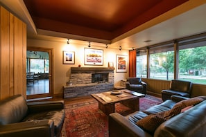 Sala de estar en el lobby
