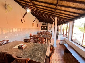 Breakfast area - Pande Permai Bungalows (Ubud)