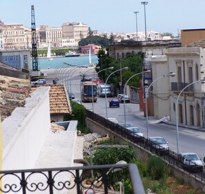 Blick von der Unterkunft